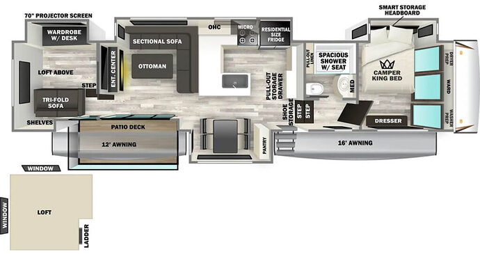 FOREST_RIVER_SABRE_37RVMILES Floor Plan