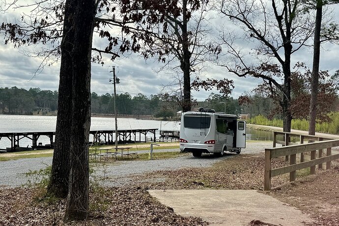Our LTV at the Elks Lodge, Hattiesburg, Mississippi