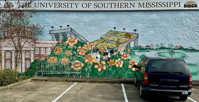 University of Southern Mississippi mural