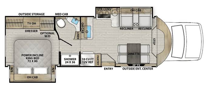 Concord 321DS Floor Plan