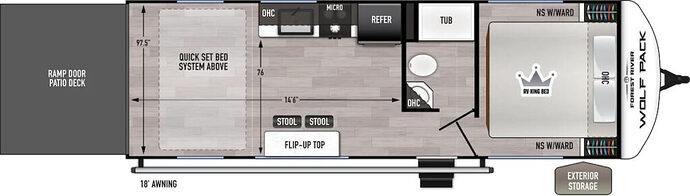 2026_Cherokee Wolf 24-14.5 Floor Plan