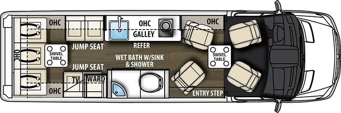 Coachmen Galleria 24Q Floor Plan