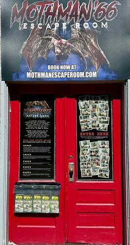 The Mothman Escape Room, Point Pleasant, West Virginia