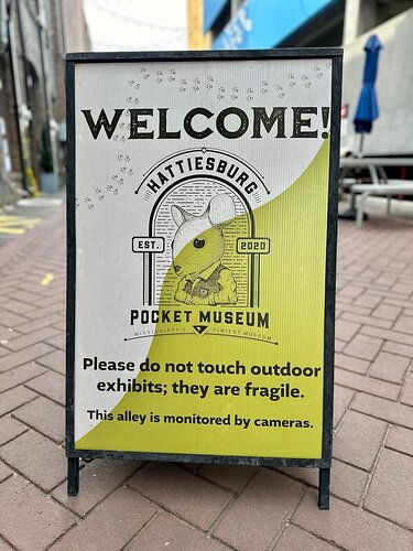 Pocket Museum, Hattiesburg, MS