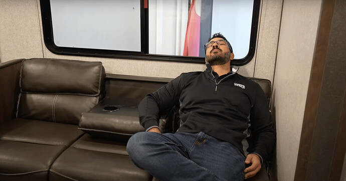 waiting in rv while fresh water bleach solution sanitizes tank overnight