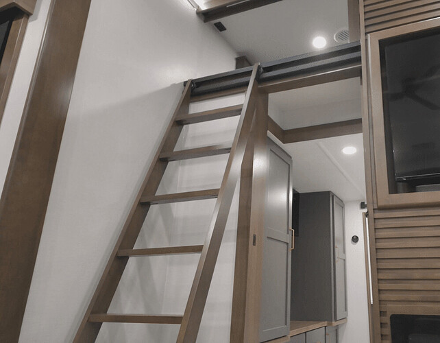 new montana high country 391tb loft ladder