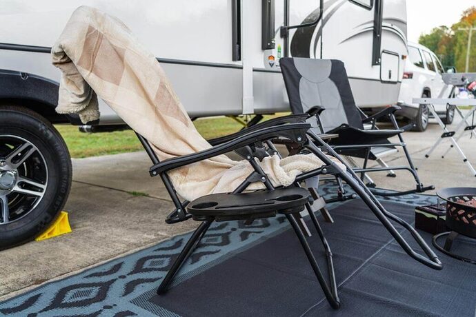 Premium reclining camp chairs summer camping essentials