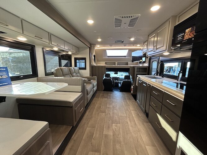 Bravado 33DS kitchen to front