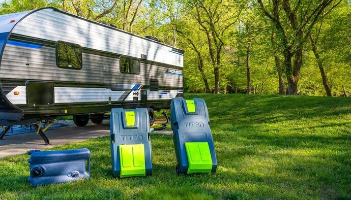 Thetford portable rv waste tanks