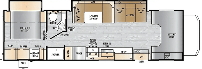 College Avenue 2951OK floorplan