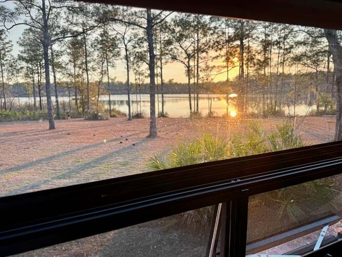 Sunset at Camel Lake