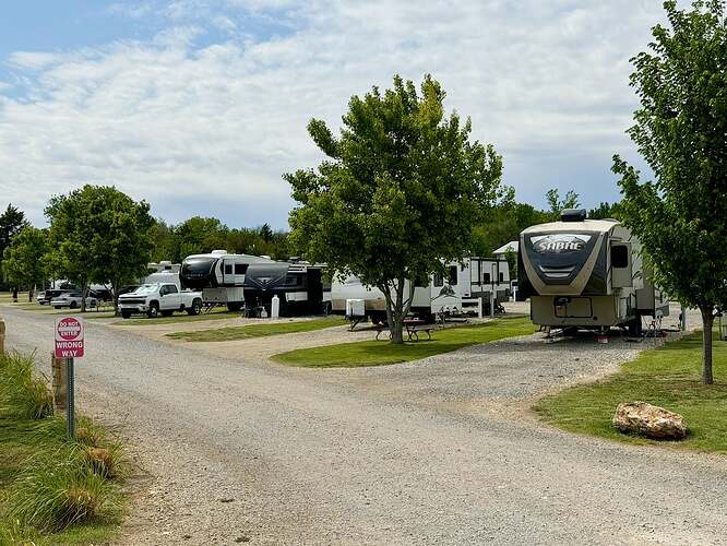 Creekside resort level grounds
