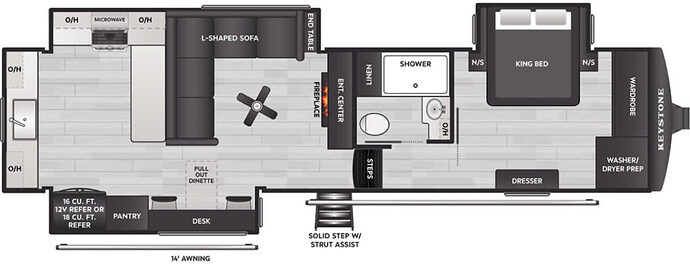 KEYSTONE_MONTANA_HIGH_COUNTRY_300RK Floor Plan