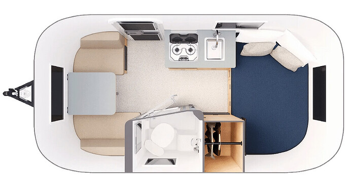 World Traveler 17RB Floor Plan