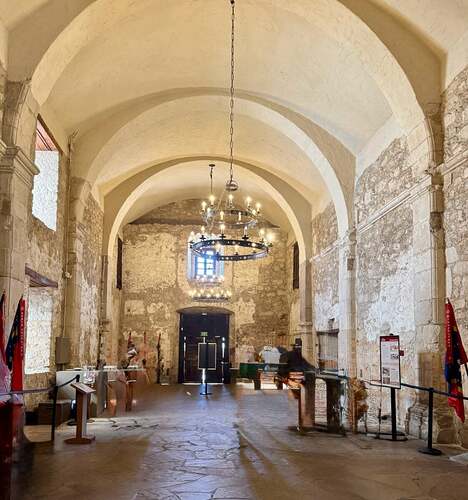 Interior of the Alamo