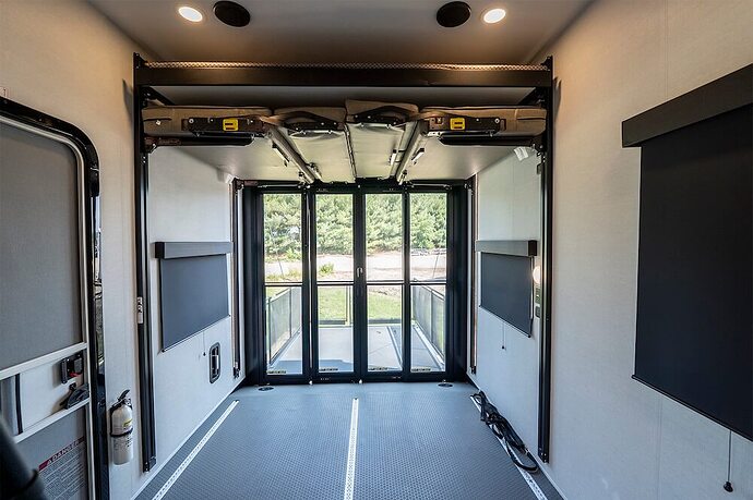 2026 Valor 42V14-rear garage on side patio toy hauler