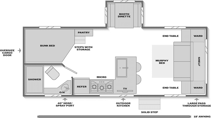 Walkabout 221FROST floorplan