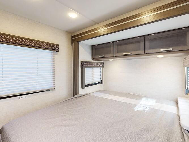 Thor-Freedom-Elite-22HZF-2025-bedroom best class c rv for families