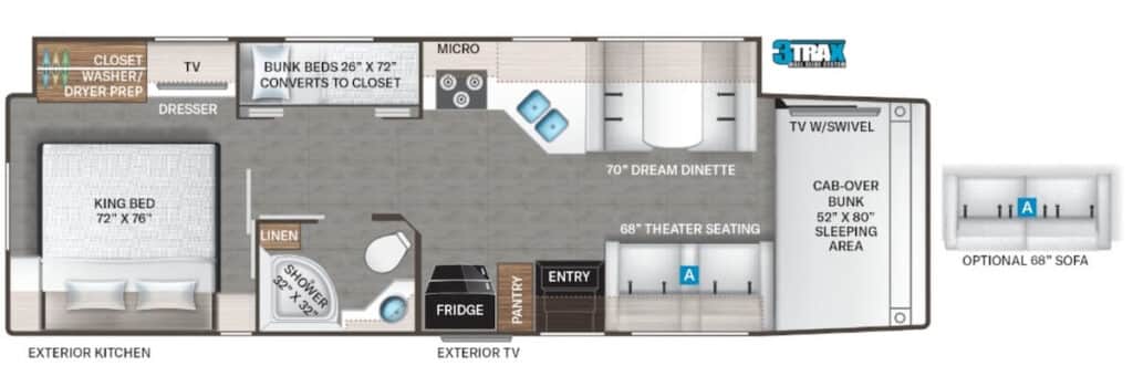 THOR_MOTOR_COACH_MAGNITUDE_GRAND_R36 Floor Plan