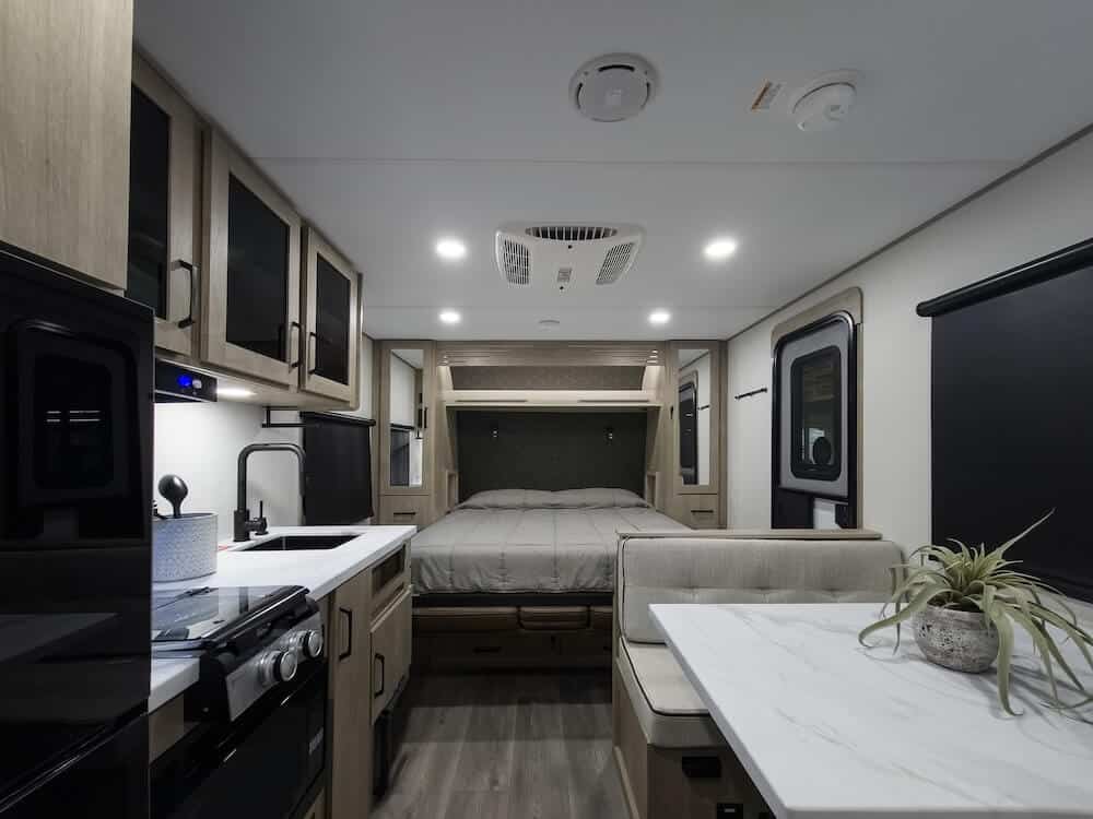 Grand Design Imagine AIM murphy bed in the living space