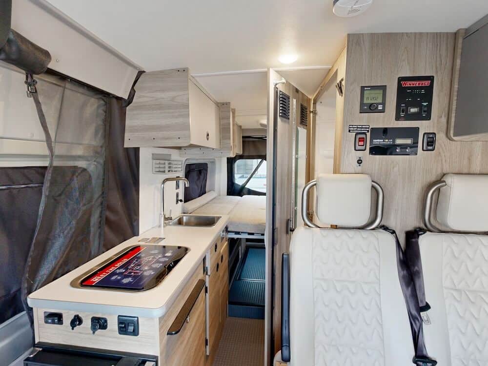 Winnebago-Solis-59PX-2025-wideinteriorliving most affordable class b rv